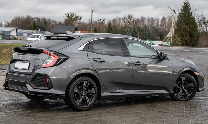 Honda Civic cena 62900 przebieg: 91000, rok produkcji 2018 z Radom małe 407